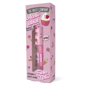 Aceite Labial Fresa con Nata