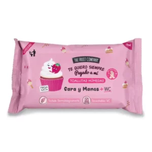 Toallitas humedas cara y manos "fresas con nata"